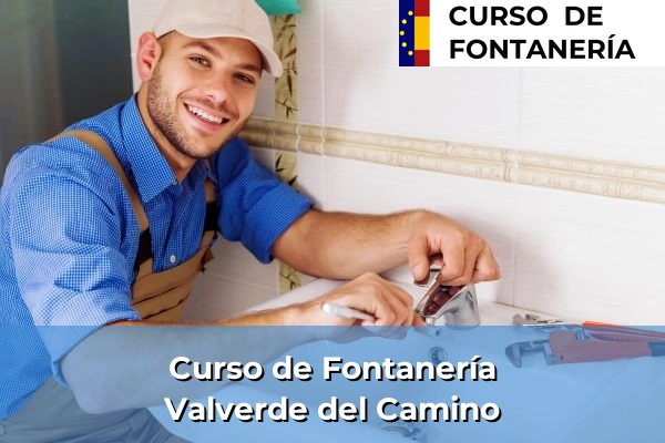 Curso de Fontanería en Valverde del Camino